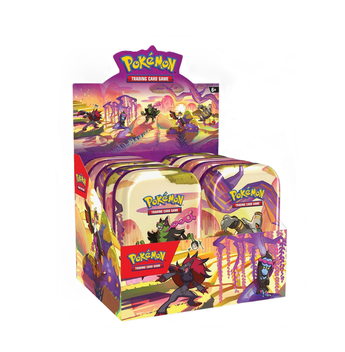 Pokemon Scarlet & Violet Shrouded Fable Mini Tin Display