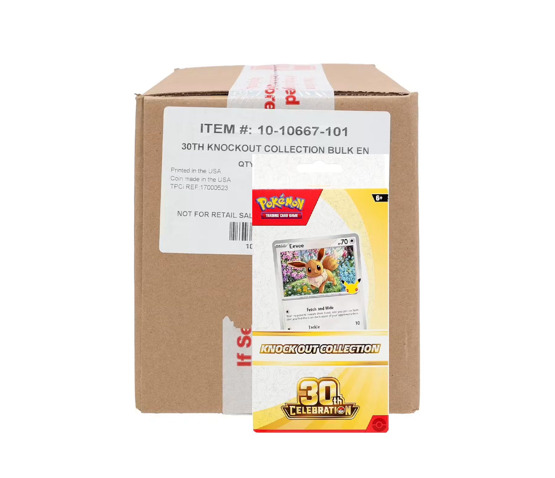 Pokemon 30th Celebration Knock Out Collection 24-Box Case