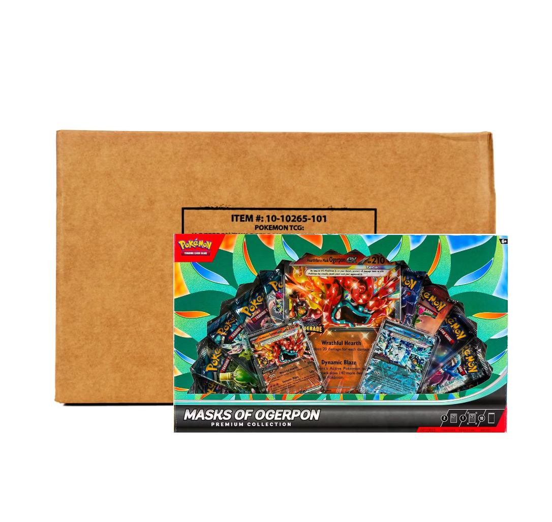 Pokémon Masks of Ogerpon Premium Collection 6-Box Case