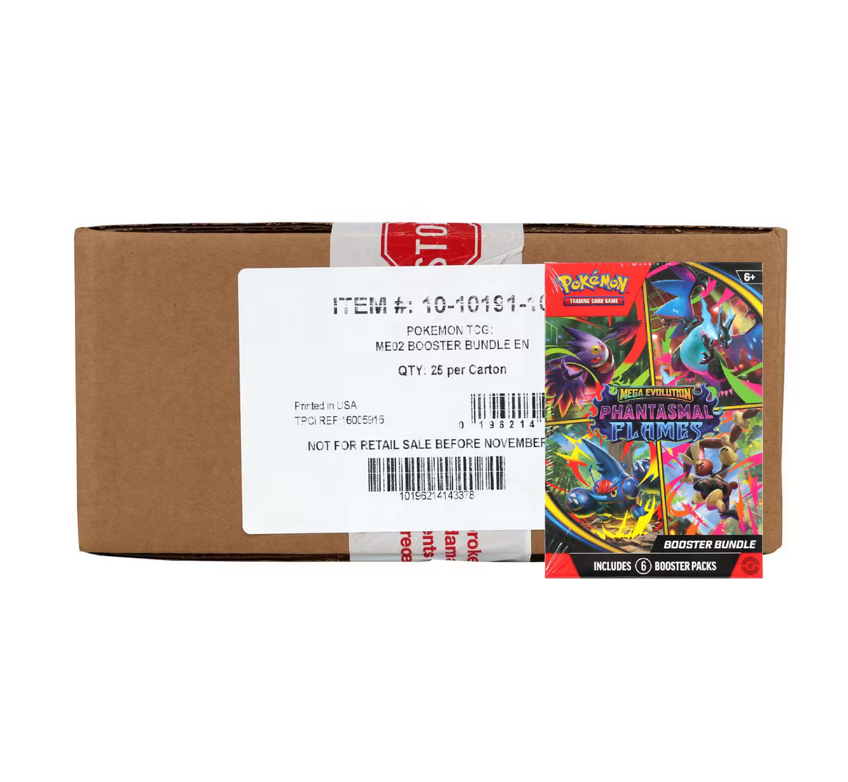 pokemon mega evolution phantasmal flames booster 6 box case Pokemon Mega Evolution Phantasmal Flames Booster Bundle 25-Box Case – The  Awesome Card Shop
