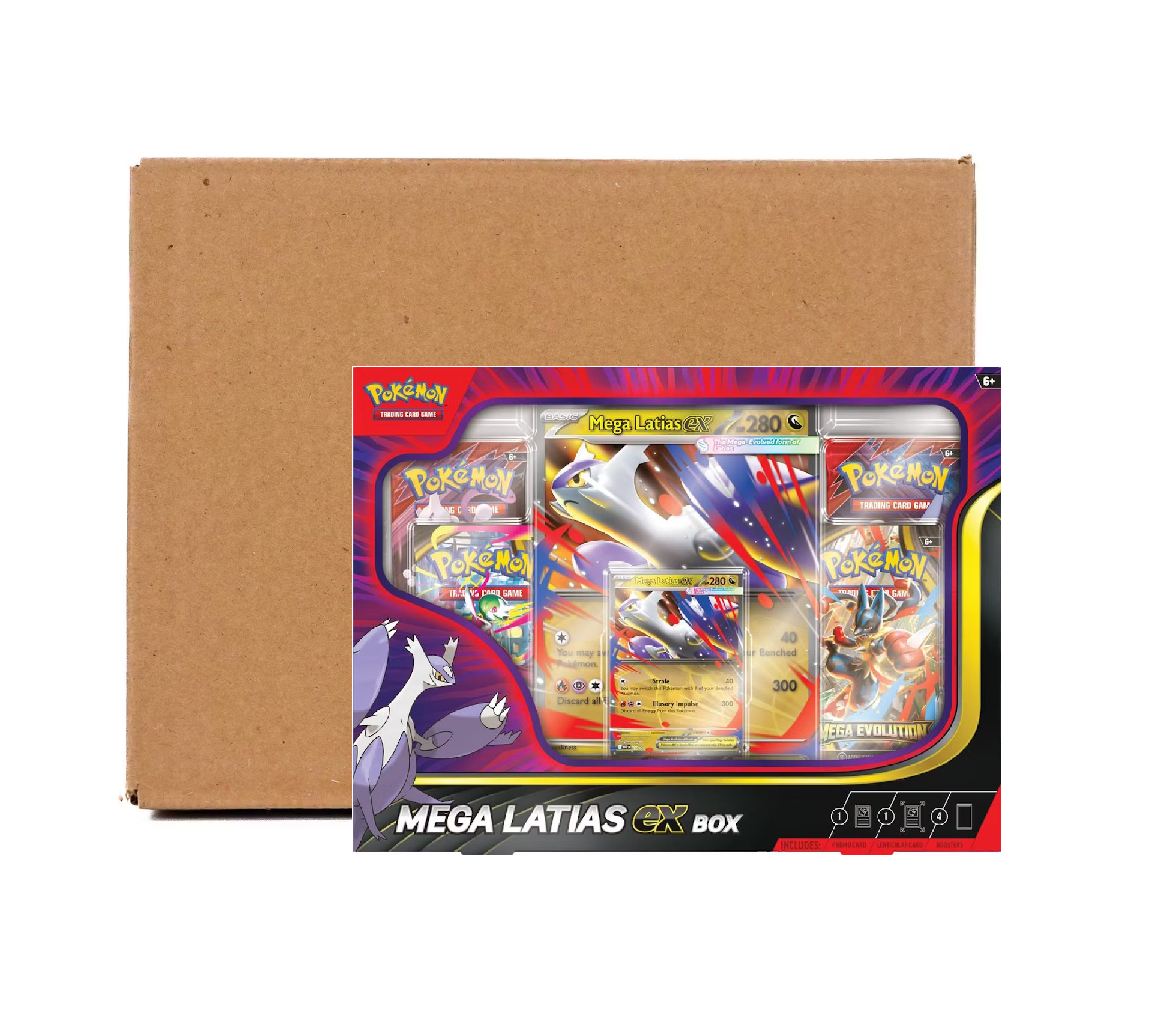 Pokemon Mega Latias EX 6-Box Case