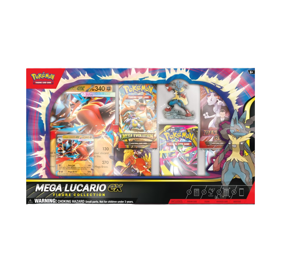 Pokemon Mega Lucario ex Premium Figure Collection Box