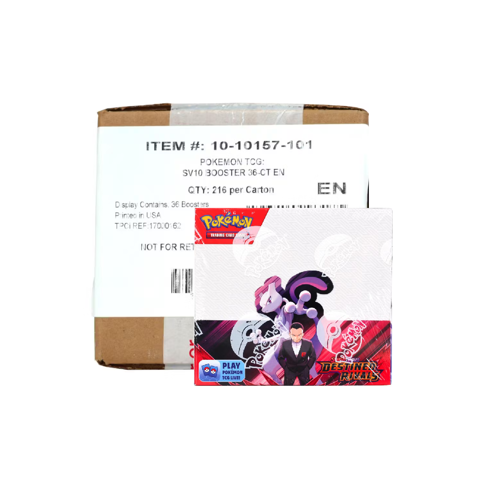 Pokemon Scarlet & Violet Destined Rivals Booster 6-Box Case – The Awesome Card Shop