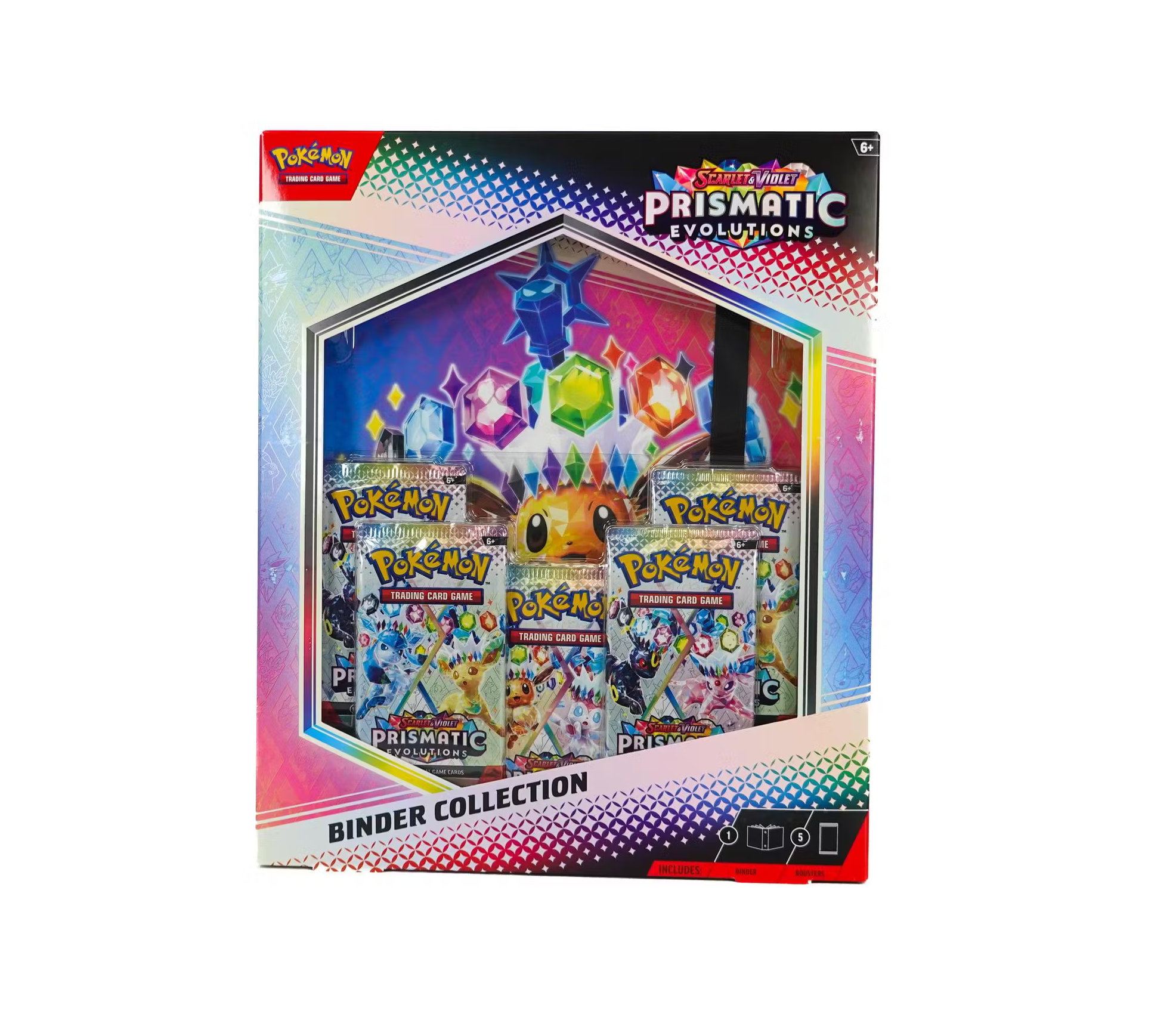 Pokemon Scarlet and Violet Prismatic Evolutions Binder Collection