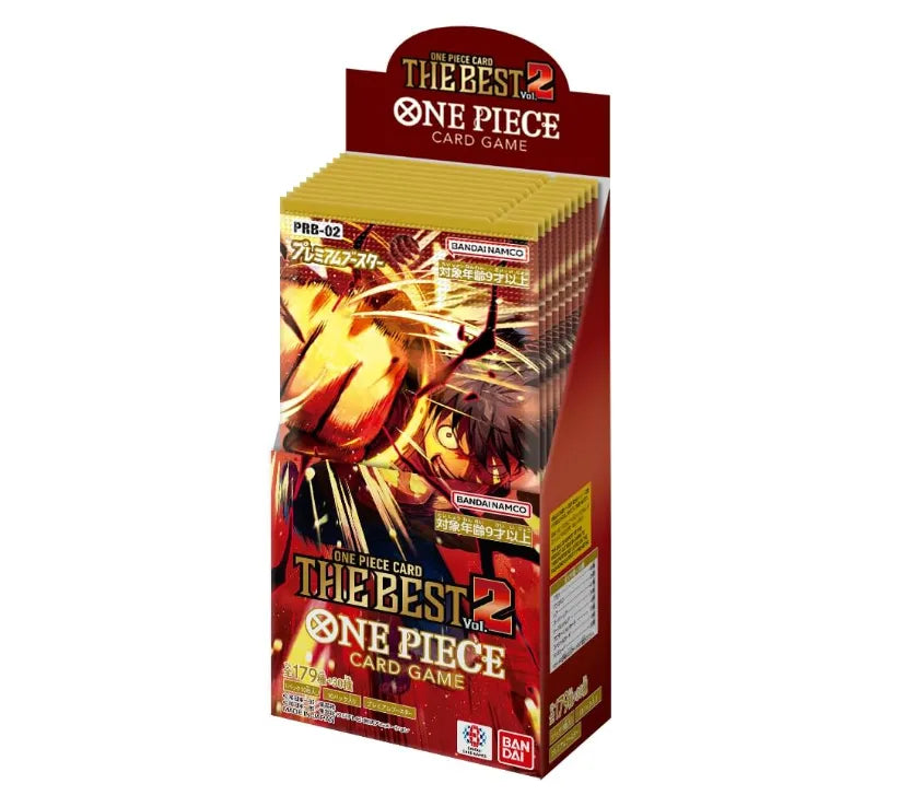 2025 One Piece TCG: The Best Vol. 2 Premium Booster Box (PRB-02)