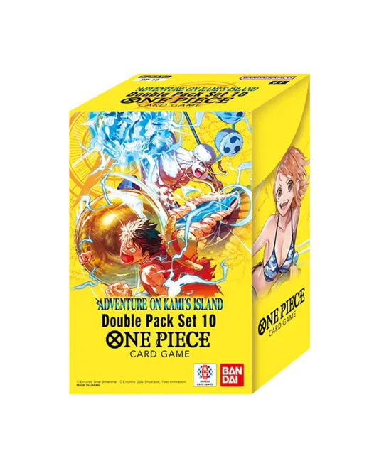 One Piece TCG: Adventure on Kami's Island Double Pack Volume 10 (DP-10) Box