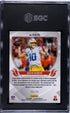 2023 Panini Phoenix Justin Herbert #FLA-25 Flame Throwers Green SGC 10
