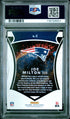 2024 Panini Certified Certified Rookies Joe Milton III #12 Red 56/99 PSA 10