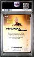 2024 Skybox Metal Universe Champions Skybox Premium Bo Nickal #S13 Star Rubies PSA 9