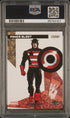 2019 Flair Marvel Power Blast Exclusives U. S. Agent #PBE-7 PSA 9