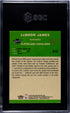 2004 Fleer Tradition LeBron James #210 Green SGC 8.5