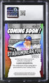 2025 Leaf Vivid Caden Bogenpohl #CA-CB1 Cool Gray Coming Soon! CGC 10 Auto 10