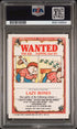 1986 Garbage Pail Kids Stickers Shorned Sean #161a PSA 10