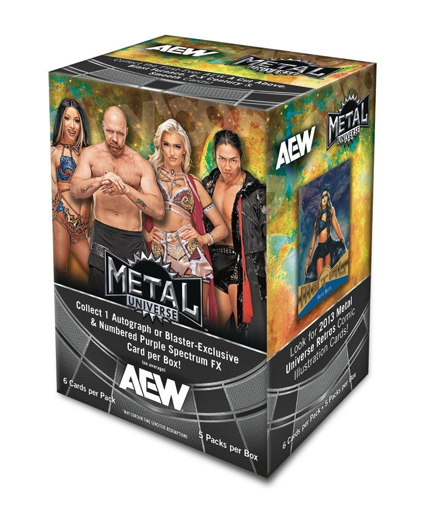 2025 Upper Deck AEW Skybox Metal Universe Blaster Box