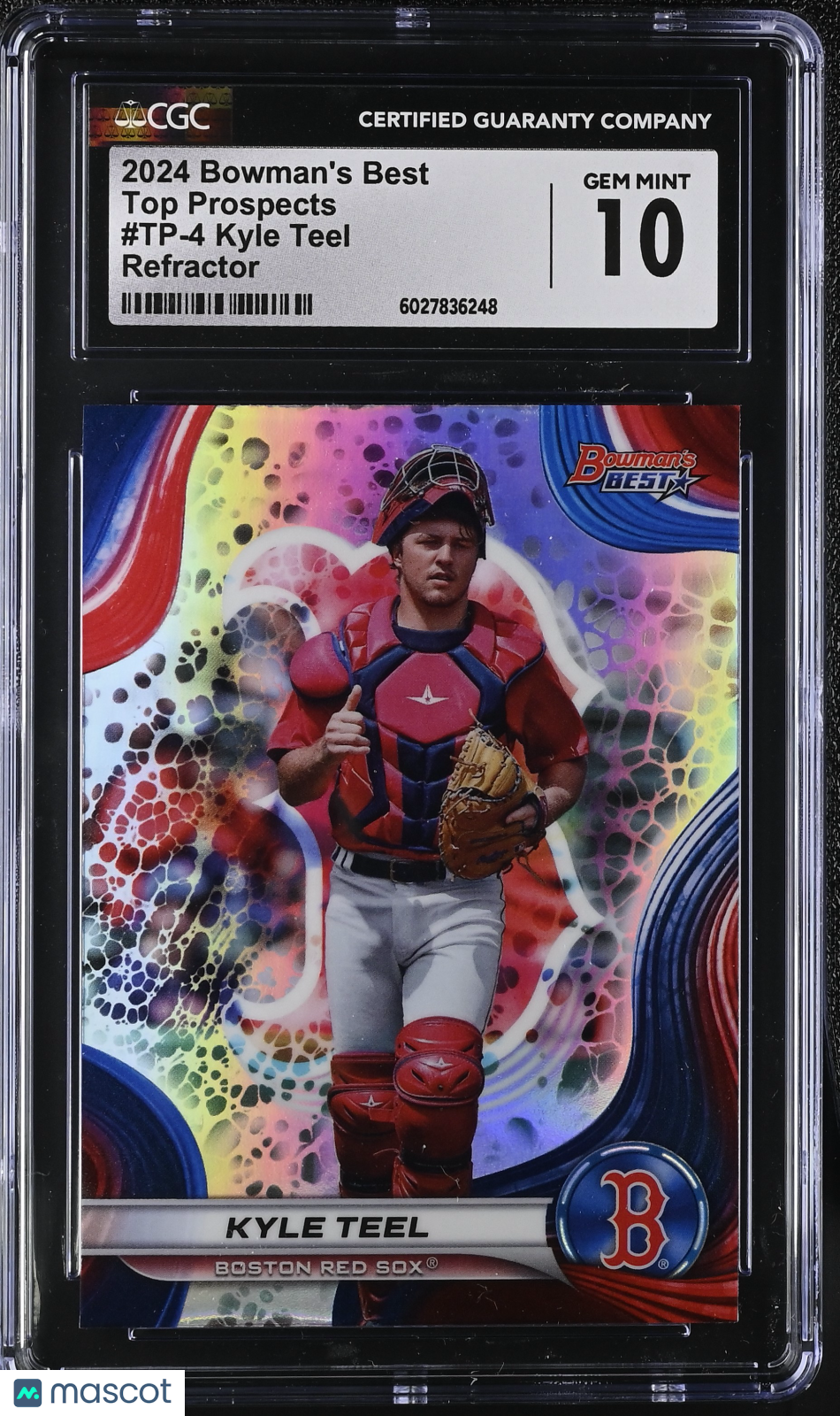 2024 Best Kyle Teel #TP-4 Top Prospects CGC 10