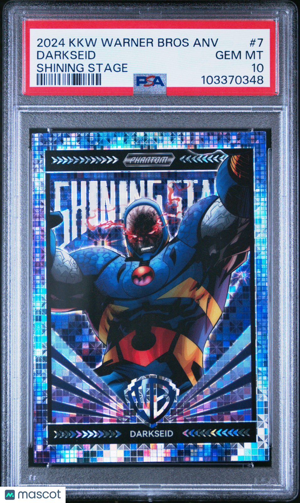 2024 Kakawow Phantom Warner Bros. 100th Anniversary Shining Stage Darkseid #7 PSA 10