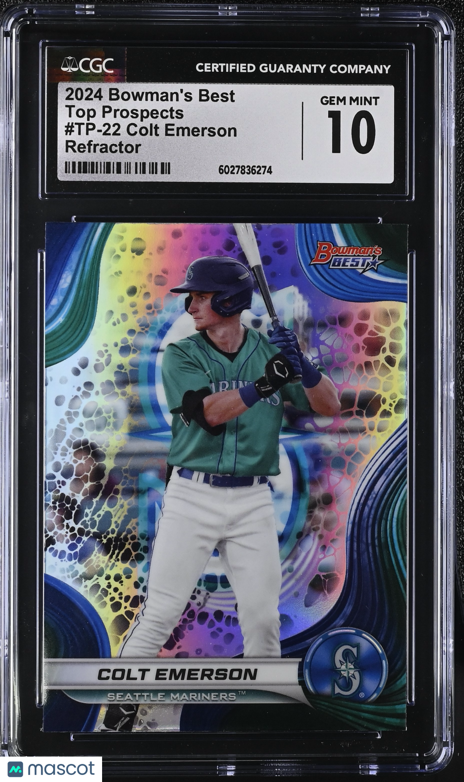 2024 Best Colt Emerson #TP-22 Top Prospects CGC 10