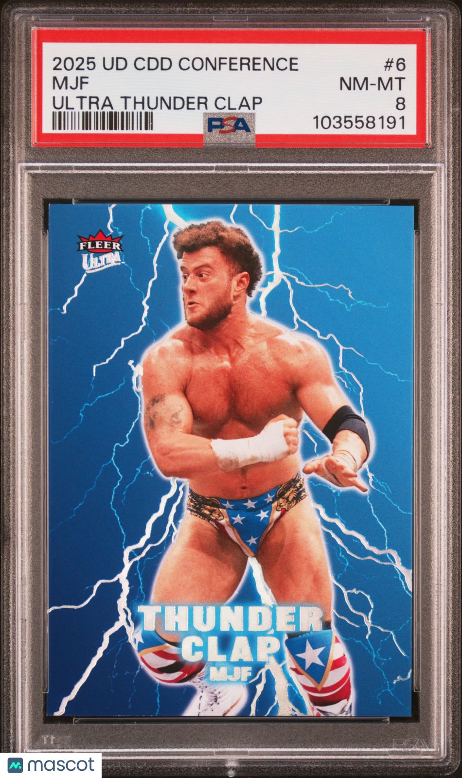 2025 Upper Deck Certified Diamond Dealer Promos MJF #6 PSA 8