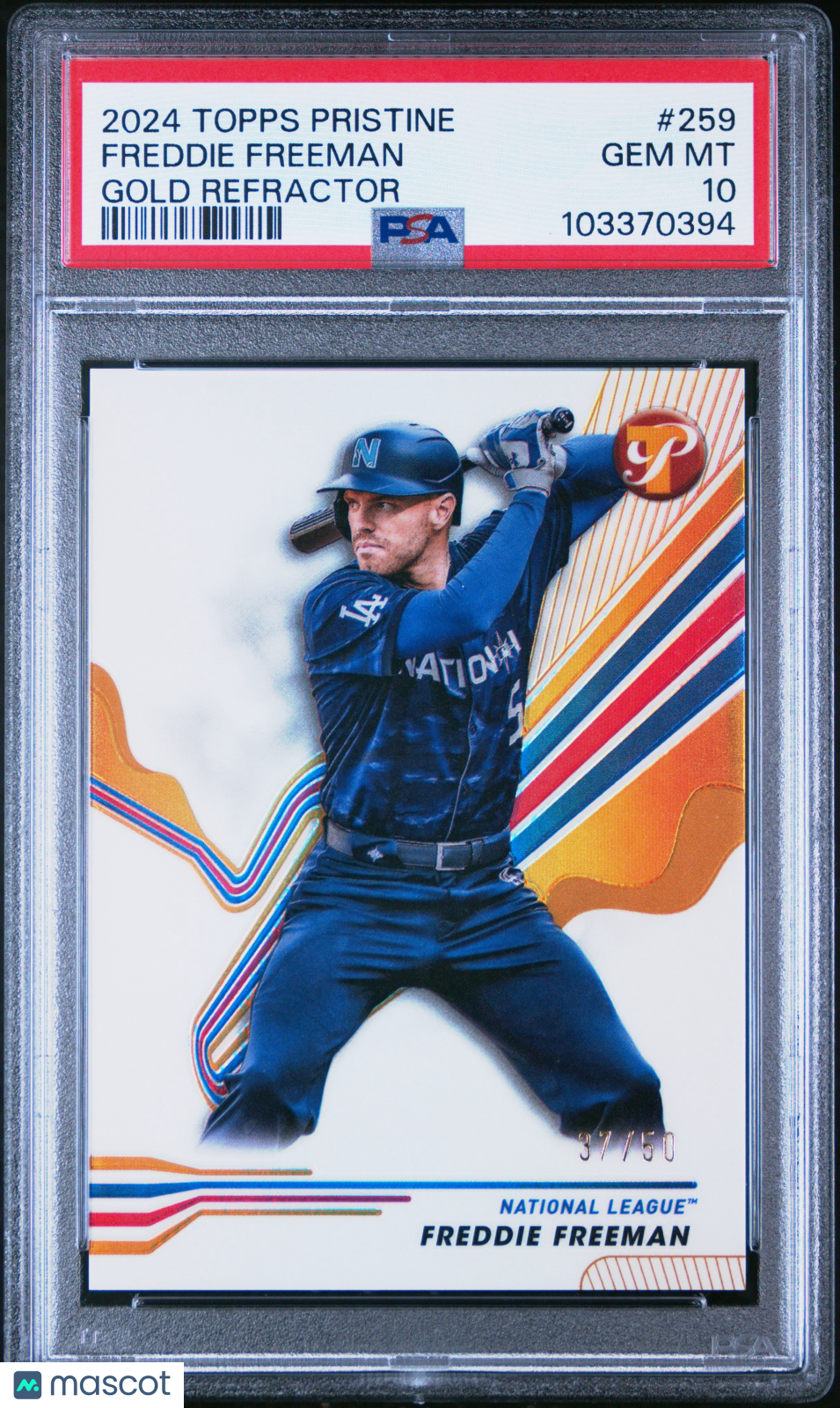 2024 Topps Pristine Freddie Freeman #259 PSA 10