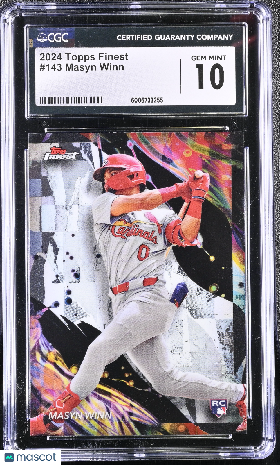 2024 Topps Finest Masyn Winn #143 CGC 10