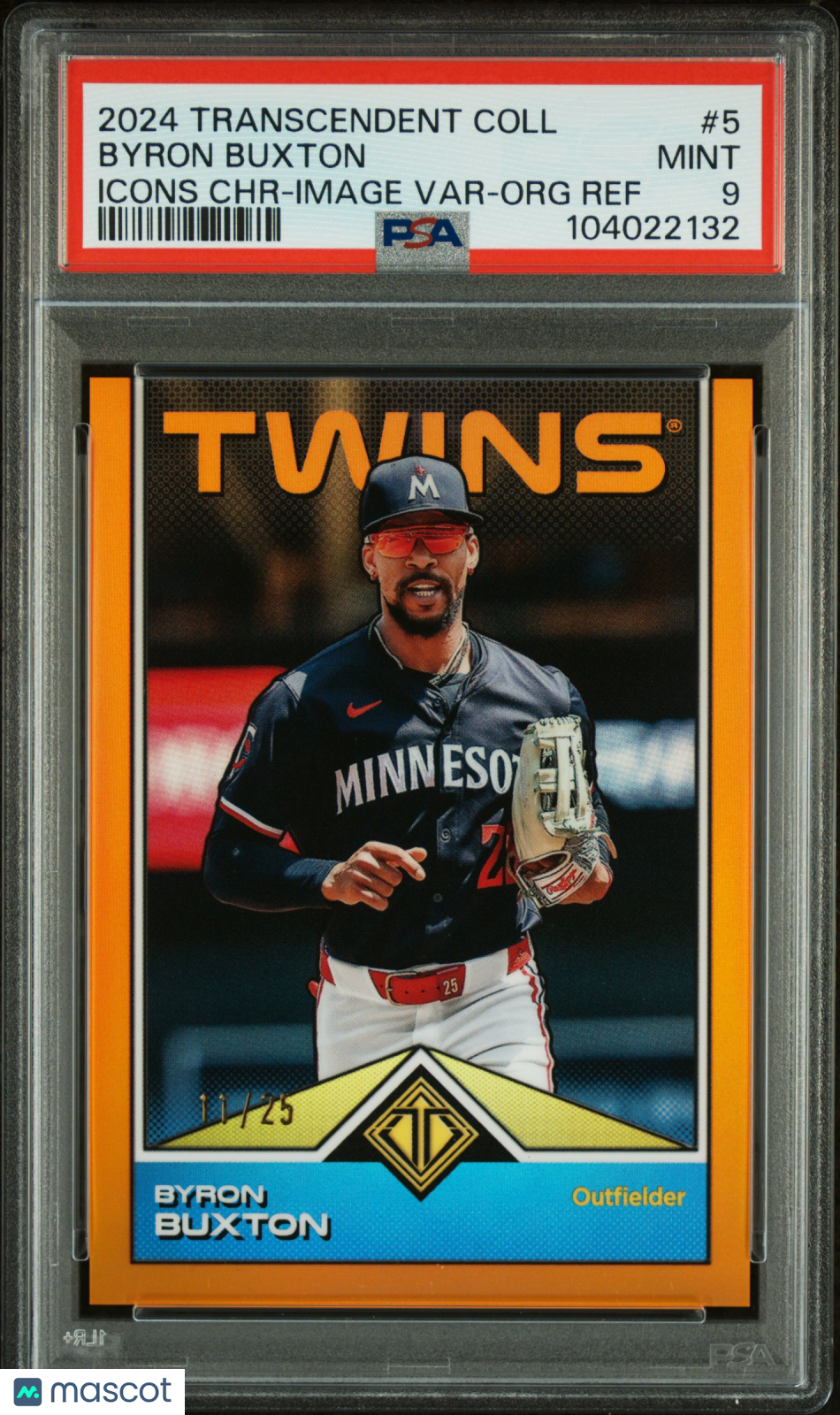 2024 Topps Transcendent Collection Byron Buxton #5 PSA 9