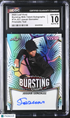 2025 Leaf Vivid Josuar Gonzalez #TA-JG1 Teal Bursting With Talent CGC 10 Auto 10