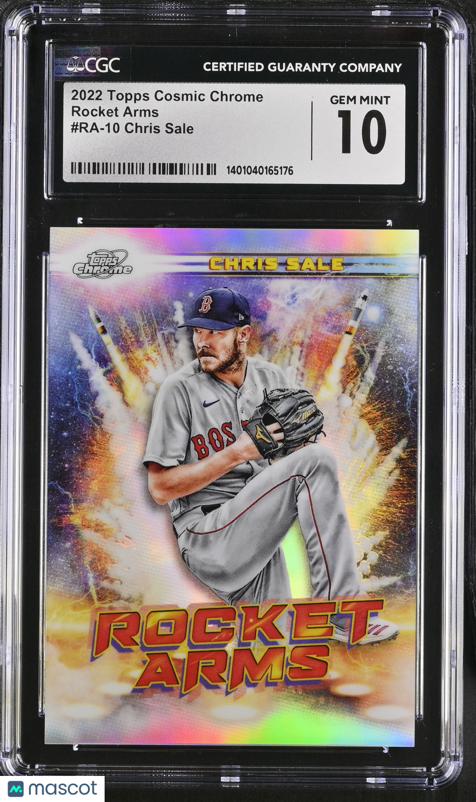 2022 Topps Cosmic Chrome Chris Sale #RA-10 Rocket Arms CGC 10