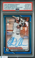 2024 Bowman Draft Chrome Prospect Autographs Ethan Anderson #CPAEA 079/150 PSA 8