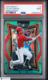 2025 Panini Select Dylan Crews #14 Green Prizm PSA 9