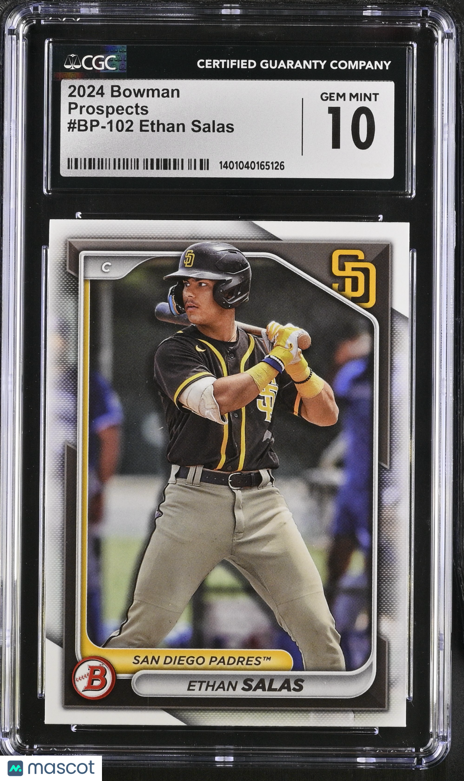 2024 Bowman Ethan Salas #BP-102 Prospects CGC 10