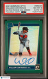 2021 Panini Donruss Optic Rated Rookie William Contreras #RRSWI PSA 8 Auto 10