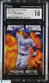 2023 Topps Chrome Update Mookie Betts #ASC-23 Action Stars CGC 10