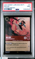 Disney Lorcana TCG Mulan #37 League Promo PSA 9