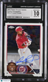2023 Topps Chrome Update Israel Pineda #RA-IP Rookie Autographs CGC 10