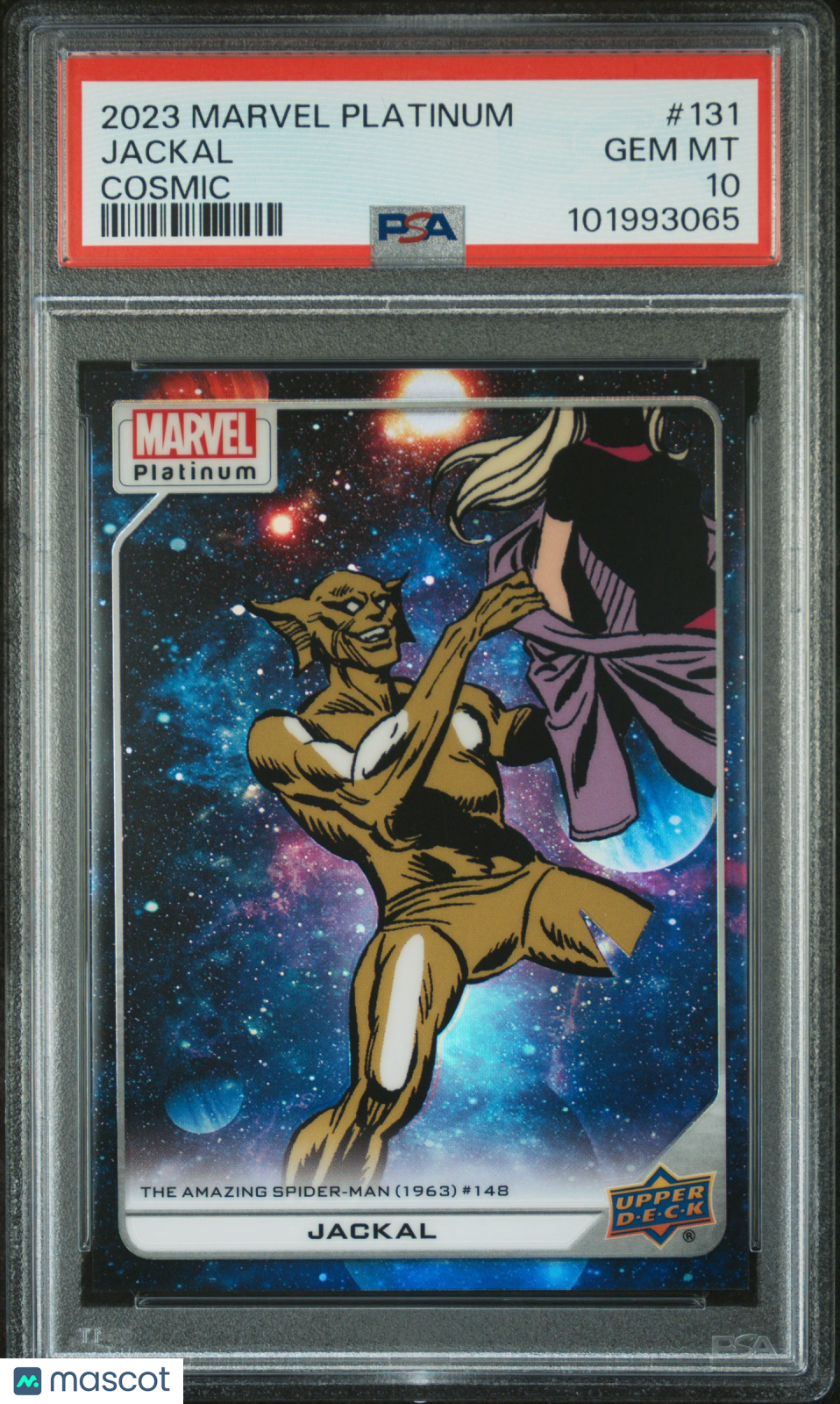 2023 Upper Deck Marvel Platinum Jackal #131 PSA 10