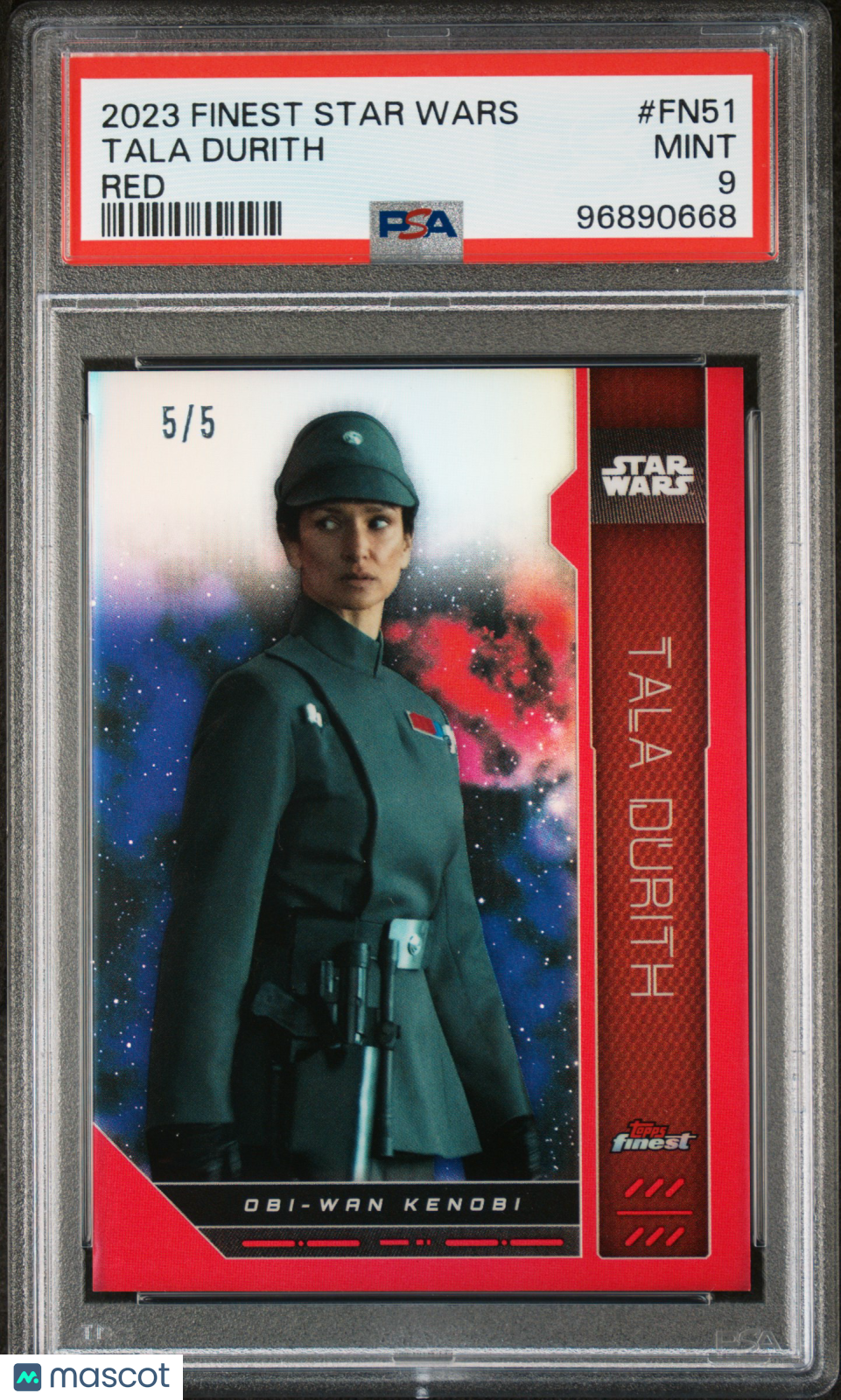 2023 Topps Finest Star Wars Tala Durith #FN51 PSA 9