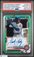2021 Bowman Chrome Prospect Auto Cristian Hernandez #CPACH /99 PSA 10 Auto 10