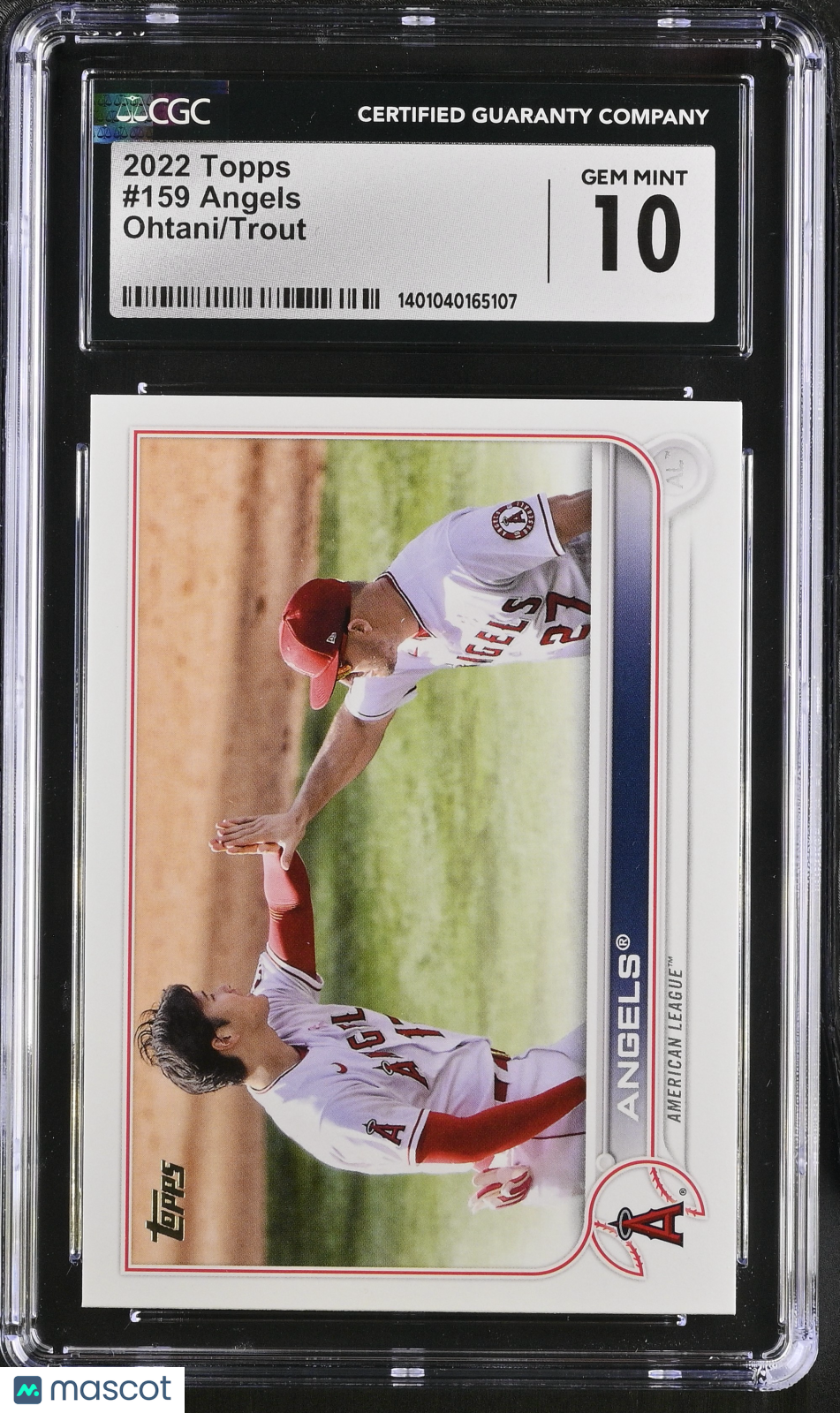 2022 Topps Angels #159 CGC 10