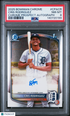 2025 Bowman Chrome Prospect Autographs Cris Rodriguez #CPACR PSA 8