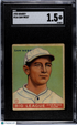 1933 Goudey Sam West #166 SGC 1.5