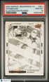 2022 Upper Deck Marvel Beginnings Volume 2: Series 1 Illustration Boards Chameleon #IB11 PSA 10