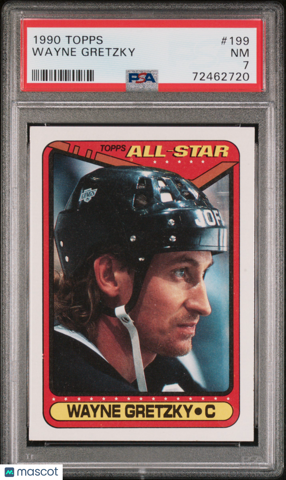 1990 Topps Wayne Gretzky #199 PSA 7