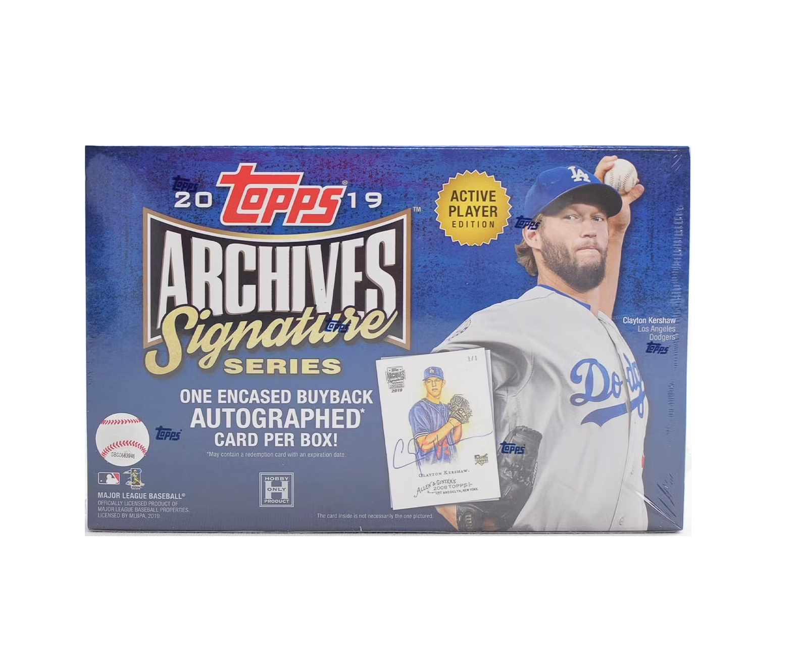 2019 Topps Archives Signature Series Baseball Hobby Box