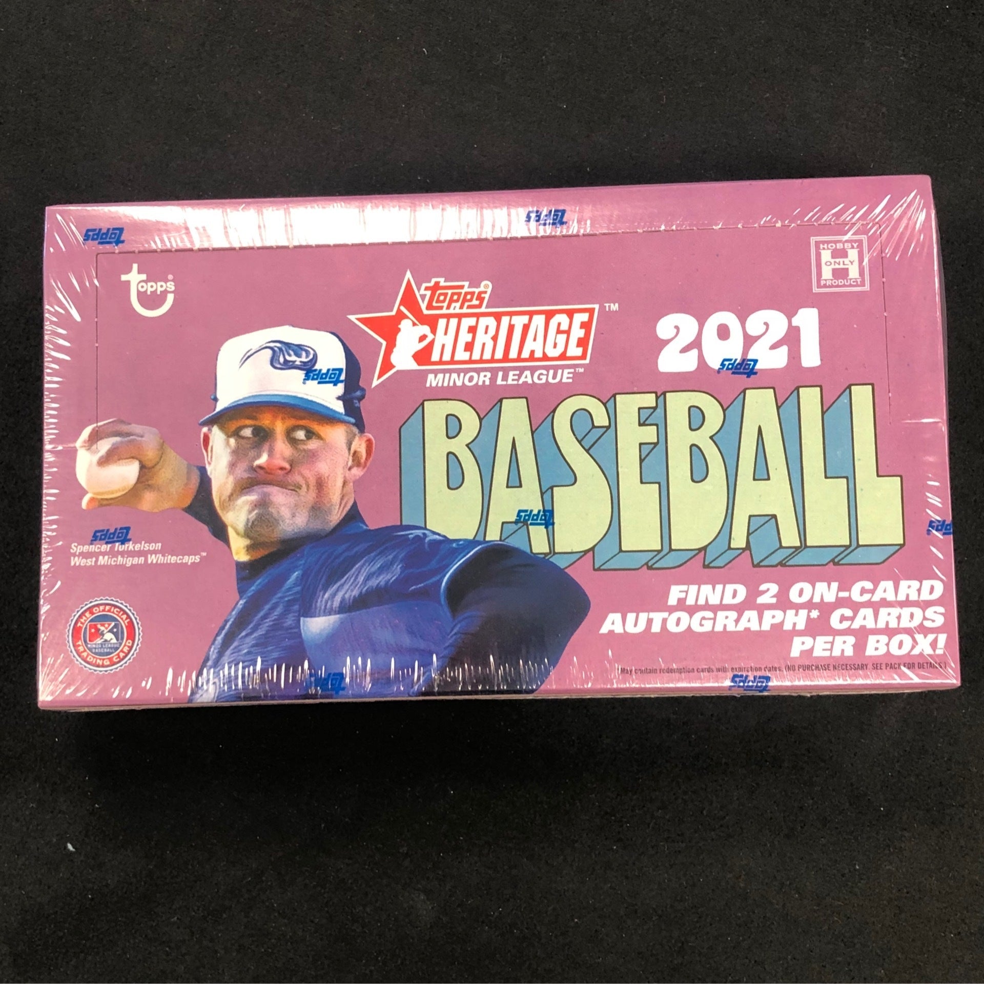 2021 Topps Heritage Minor League Baseball Hobby Box