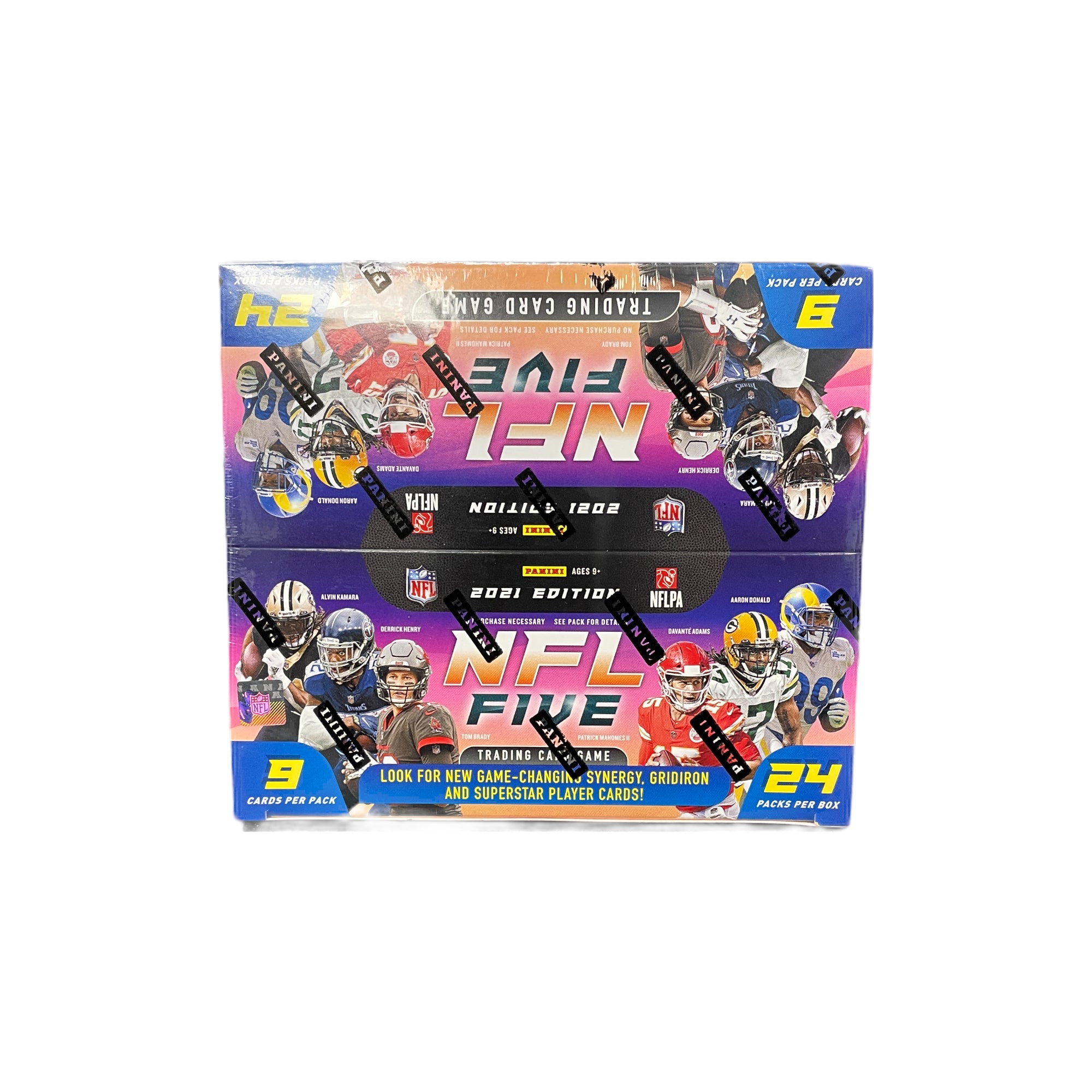 2021 NFL Five Trading Card Game Box