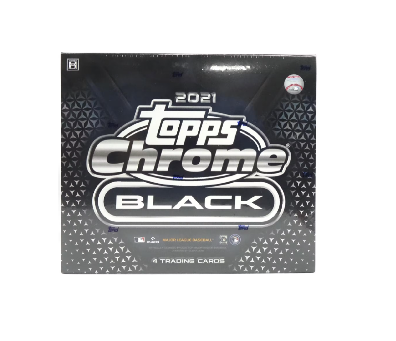 2021 Topps Chrome Black Baseball Hobby Box