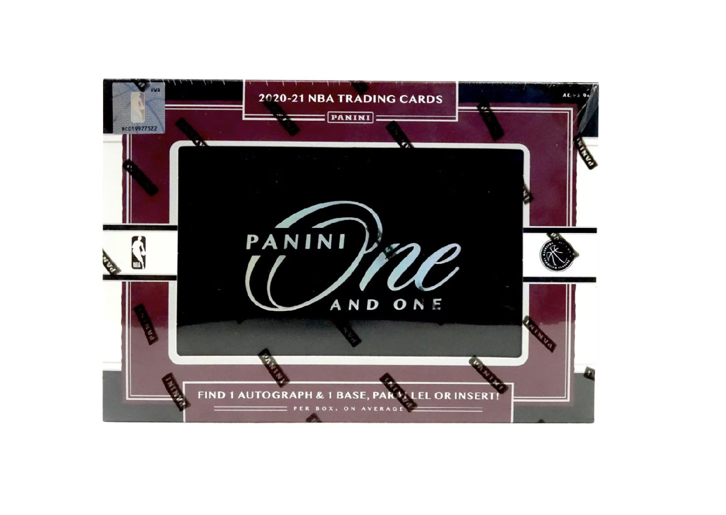 2020/21 Panini One and One Basketball Hobby 10 Box Case