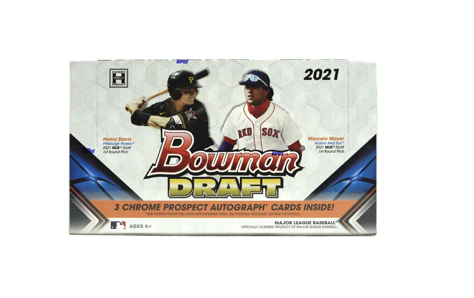 2021 Bowman Draft HTA Hobby 8 Box Case