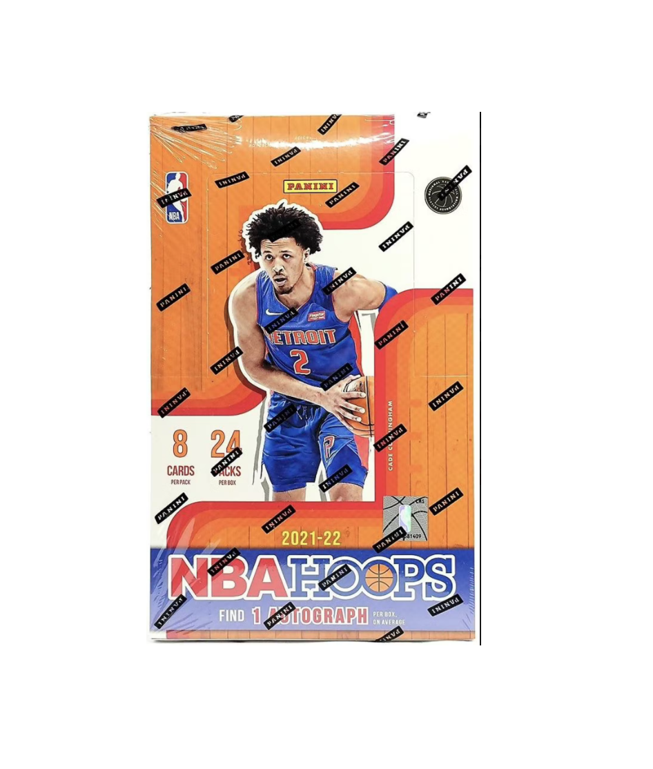 2021/22 Panini NBA Hoops Basketball Hobby Box