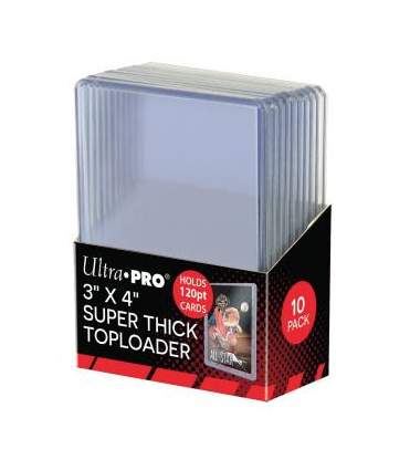Ultra Pro 3”x4” Super Thick Top Loader 120pt